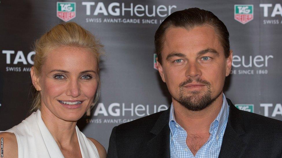 Cameron Diaz and Leonardo Di Caprio