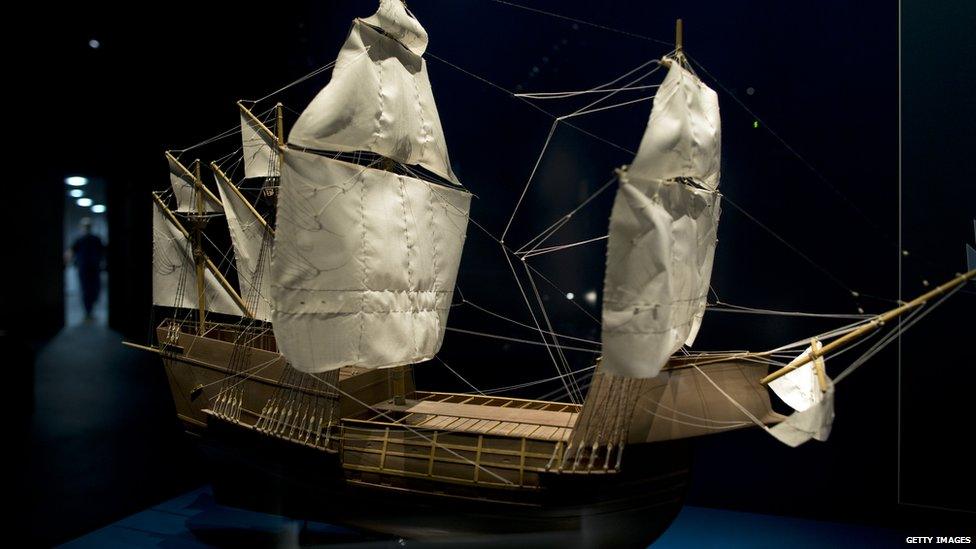 Model of the Mary Rose