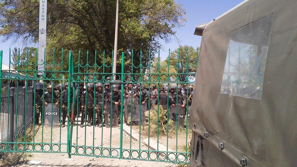 Kumtor protests in Kyrgyzstan, 31 May 2013