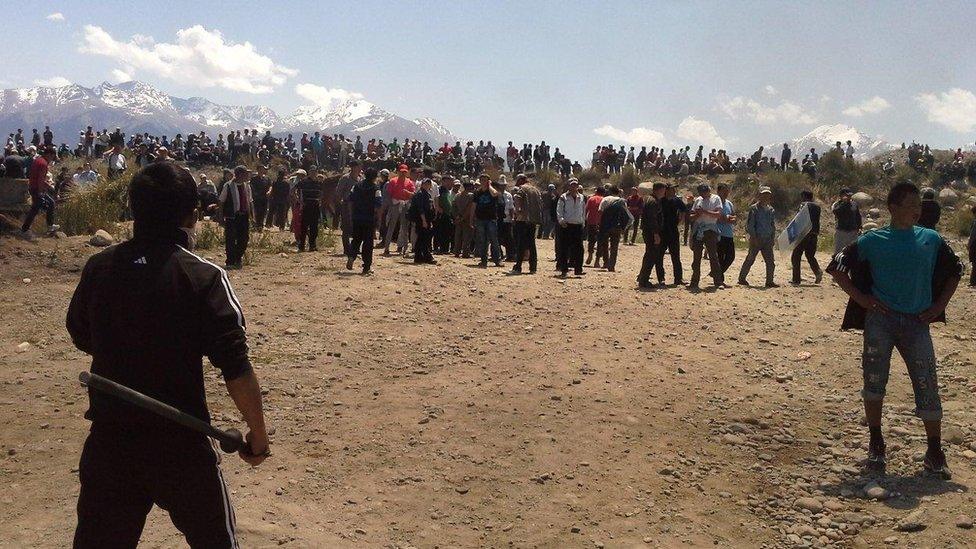 Kumtor protests in Kyrgyzstan, 31 May 2013