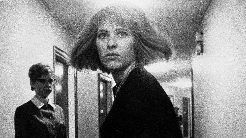 Pauline Boty in Ken Russell's film Pop Goes the Easel