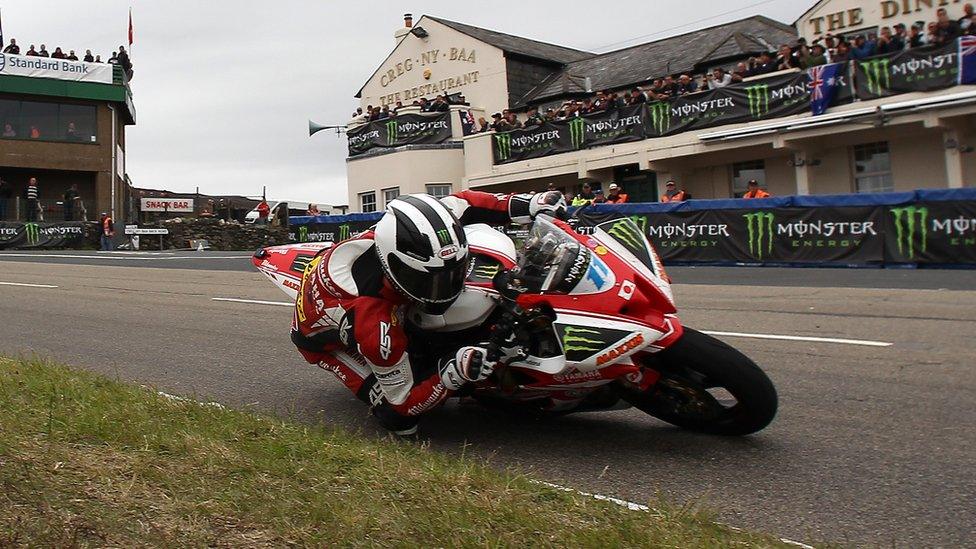 William Dunlop achieved the third Isle of Man TT podium of his career on Monday