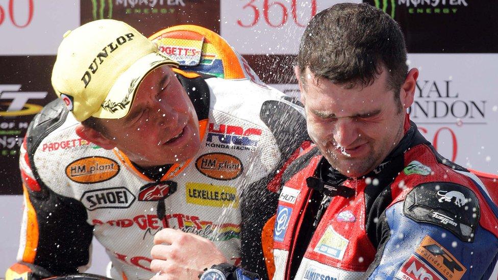 John McGuinness and Michael Dunlop