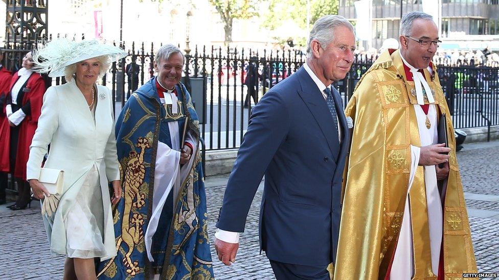 Prince Charles and Camilla, the Duchess of Cornwall