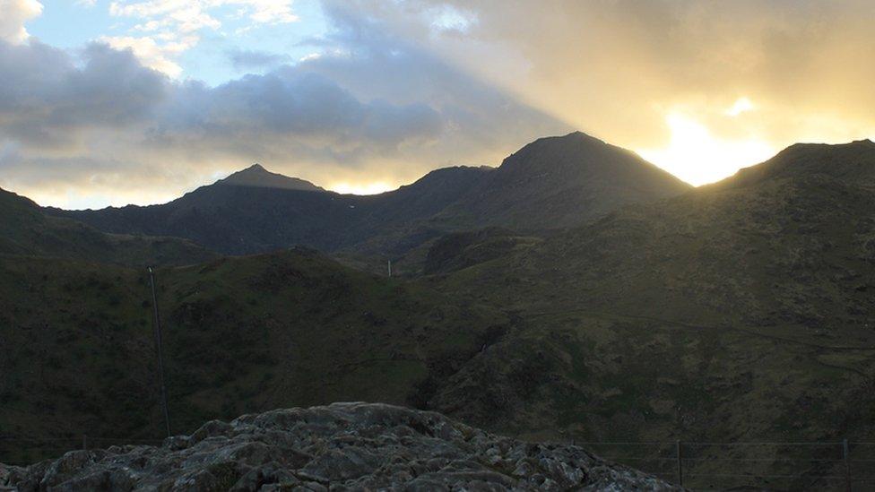 Snowdon sunset