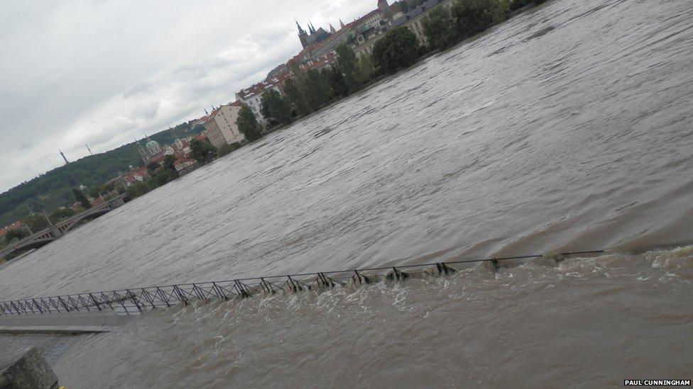 Prague floods. Photo: Paul Cunningham