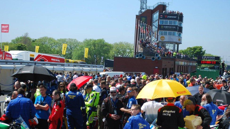 Isle of Man TT Grandstand