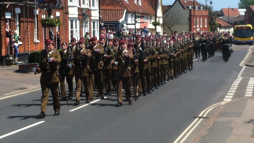 23 Engineer Regiment in Woodbridge