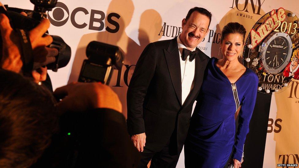 Tom Hanks and his wife Rita Wilson