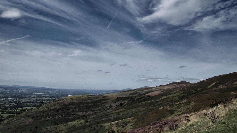 Clouds above Moel Famau, Denbighshire