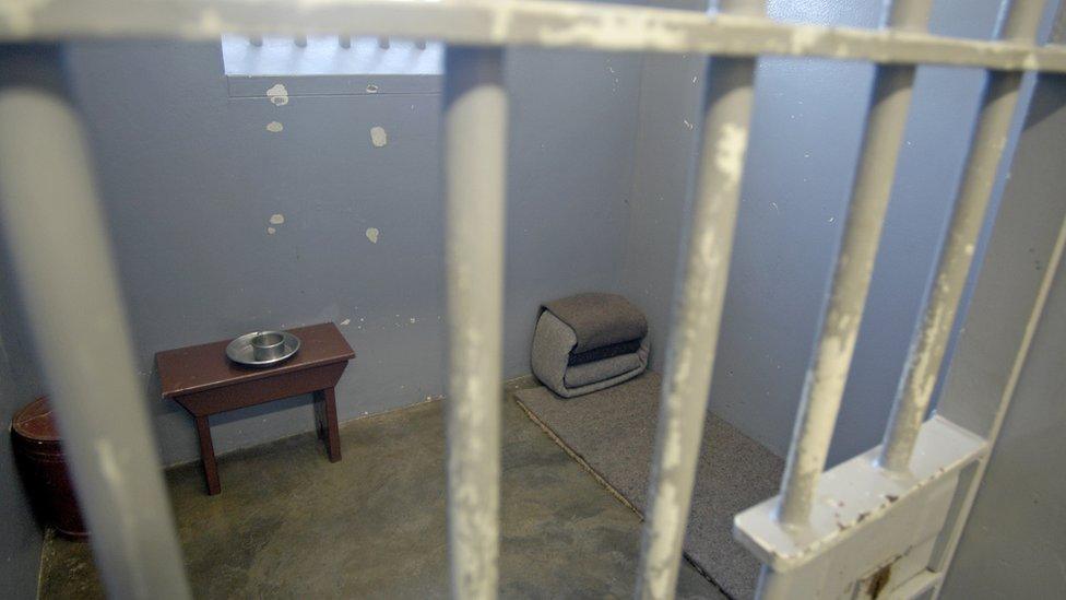 Nelson Mandela's former prison cell