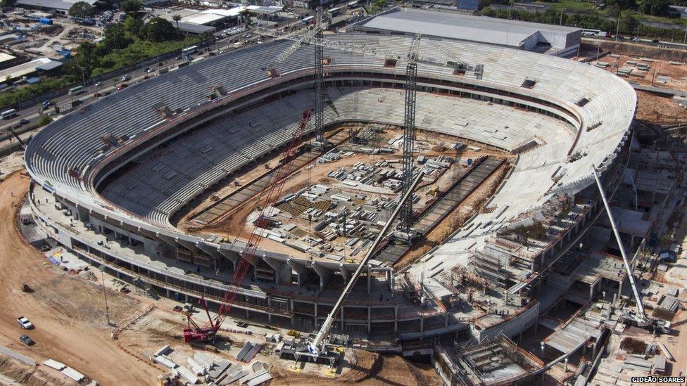 Arena da Amazonia, (Vivaldo Lima Stadium), Manaus