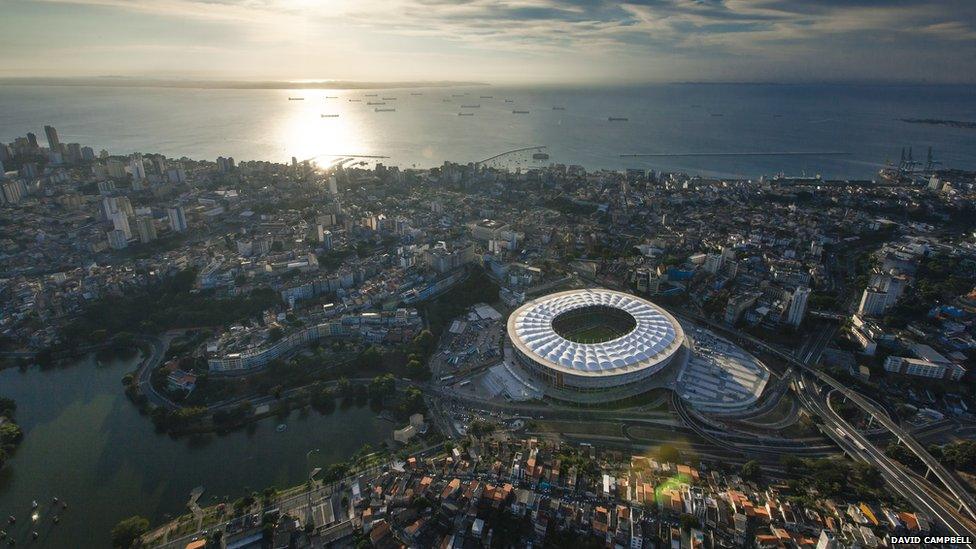 Salvador de Bahia, Arena Fonte Nova