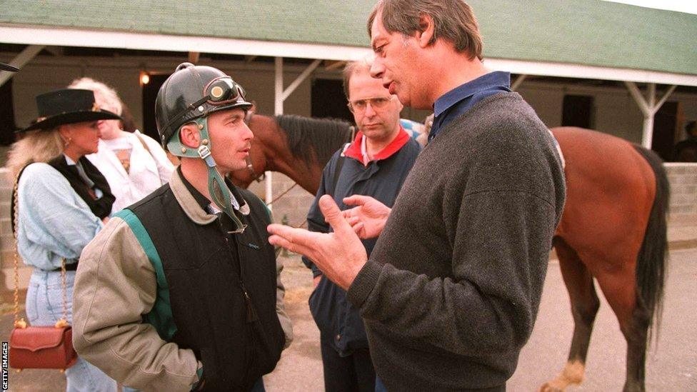 Cecil at Warren Place in Newmarket