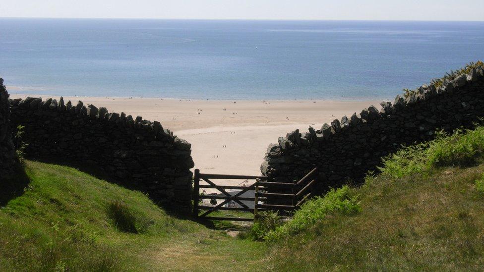 Barmouth beach