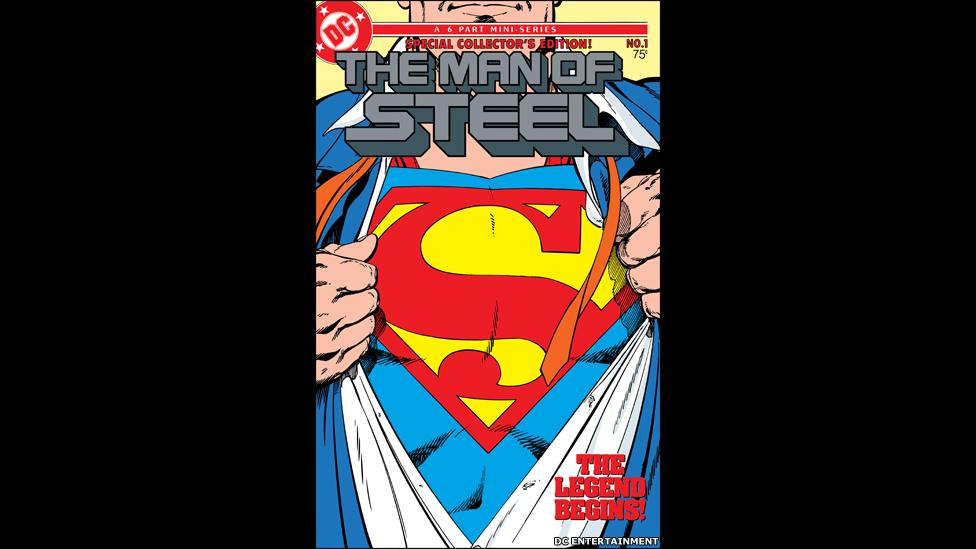 The Man of Steel comic cover