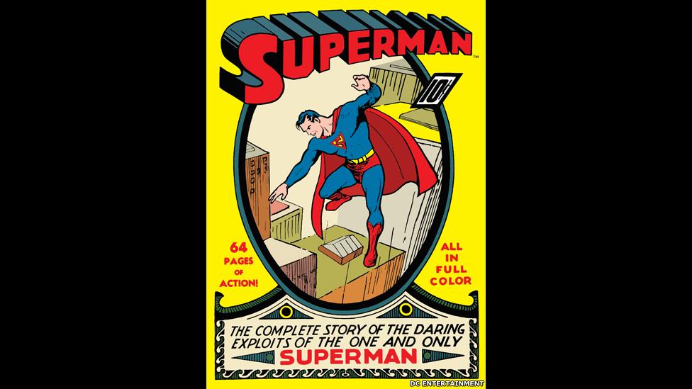 This Superman No. 1 comic book, dated 1939