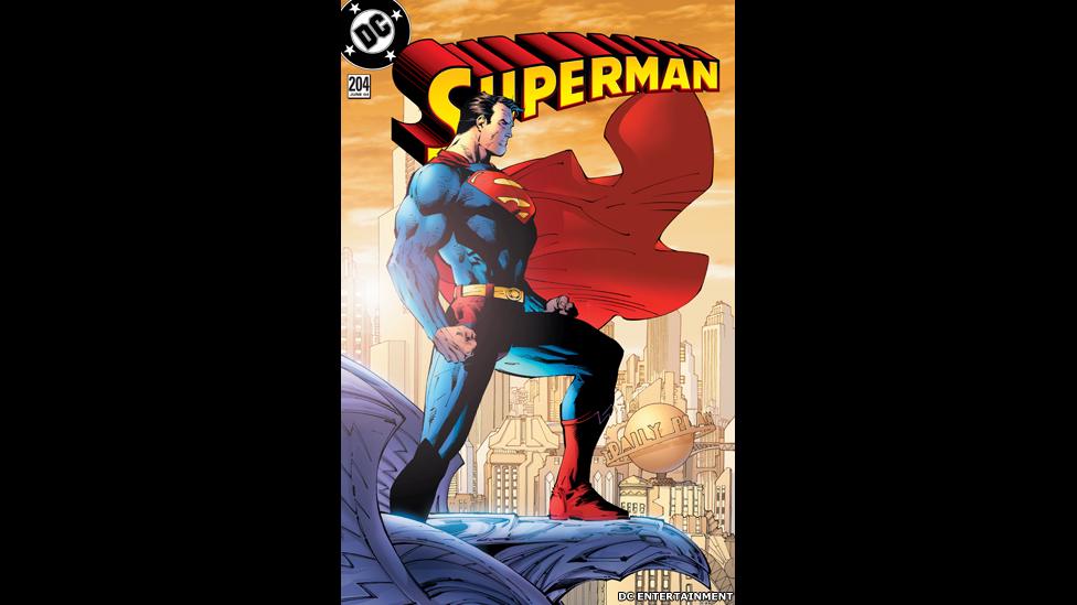 Superman comic cover 2004