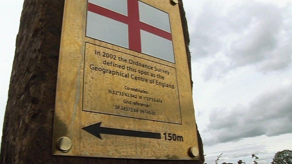 Plaque on the monument