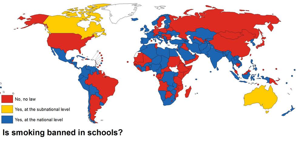 Smoking banned in schools