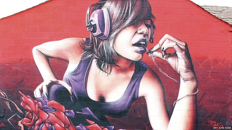 Red DJ Girl