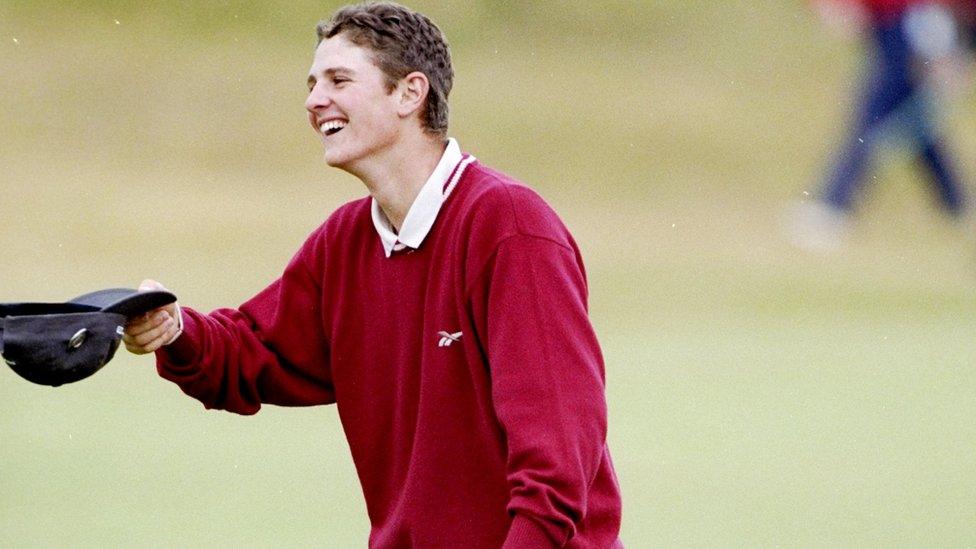 Justin Rose at the 1998 Open at Royal Birkdale