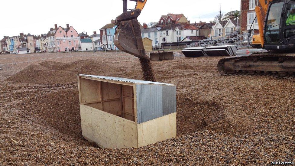 Peter Grimes, Aldeburgh beach