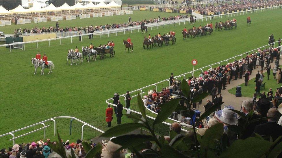 Royal Ascot procession