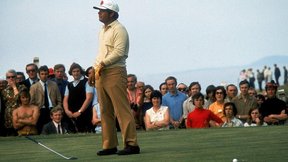 Lee Trevino at Muirfield in 1972