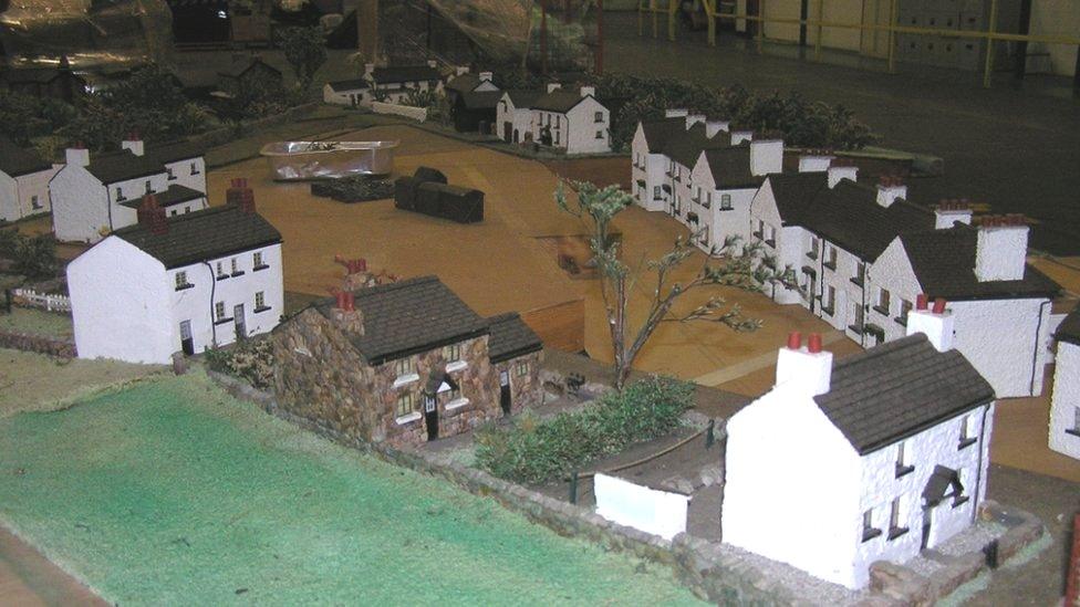 Magor village model houses