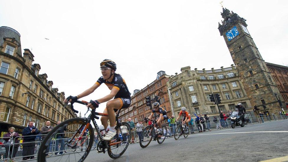 Dani King, Laura Trott and Lizzie Armistead