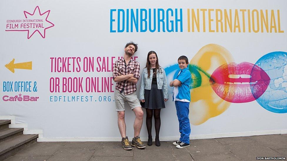 Filmmaker Mark Cousins is a patron of EIFF. His latest film, Story of Children and Film, uses excerpts from 53 films from 25 nations to investigate the various ways childhood has been depicted in film. Two children, Laura and Ben Moreton, were used to illustrate how the clips work.