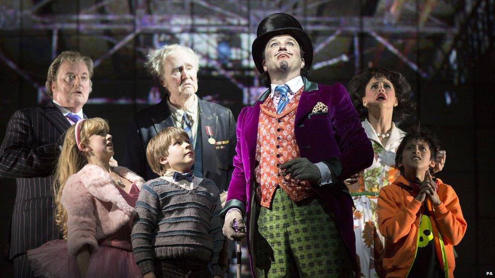 Cast of Charlie and the Chocolate Factory