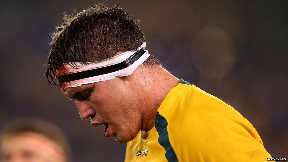 Australia v British Lions second Test Kane Douglas