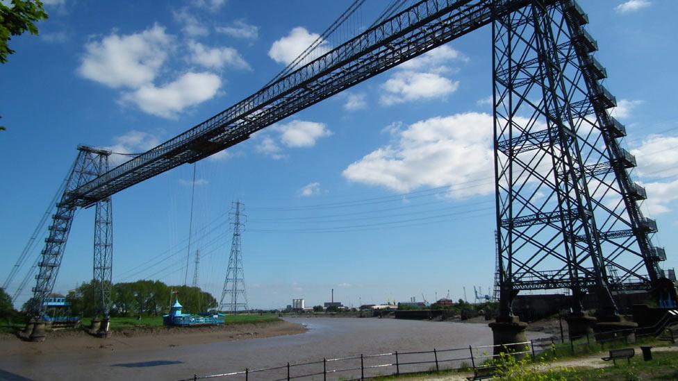 Newport's transporter bridge