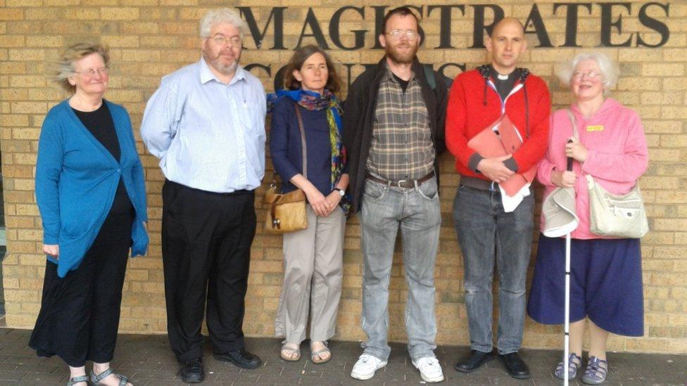 Penny Walker, Chris Cole, Henrietta Cullinan, Martin Newall, Keith Hebden and Susan Clarkson