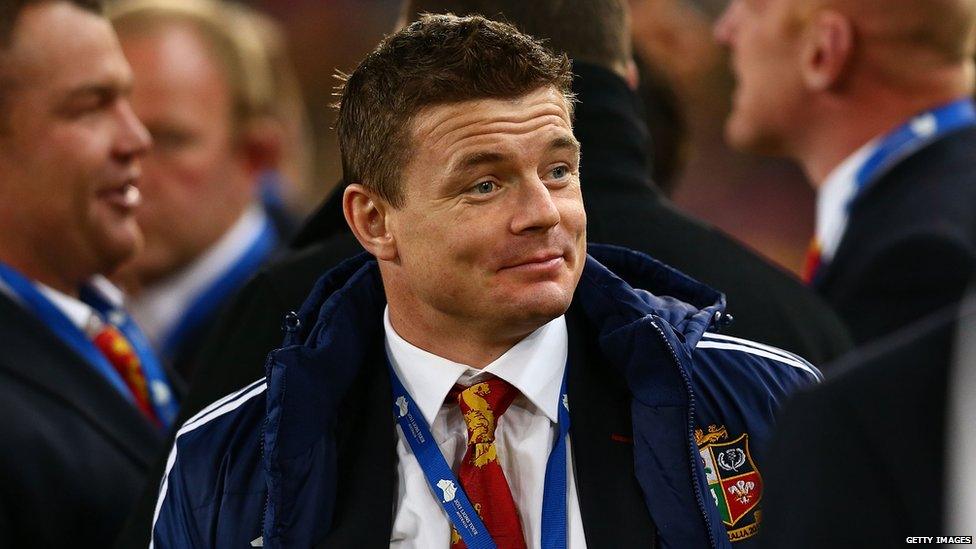 Australia v British and Irish Lions third Test Brian O'Driscoll pre-match