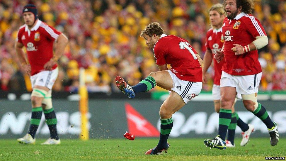 Australia v British and Irish Lions third Test Leigh Halfpenny