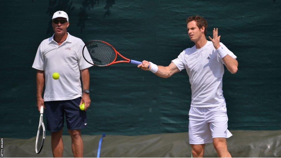 Andy Murray and Ivan Lendl