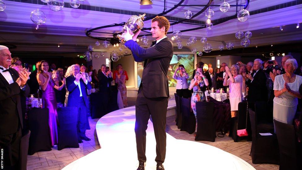 Andy Murray at Wimbledon 2013 Winners' Ball