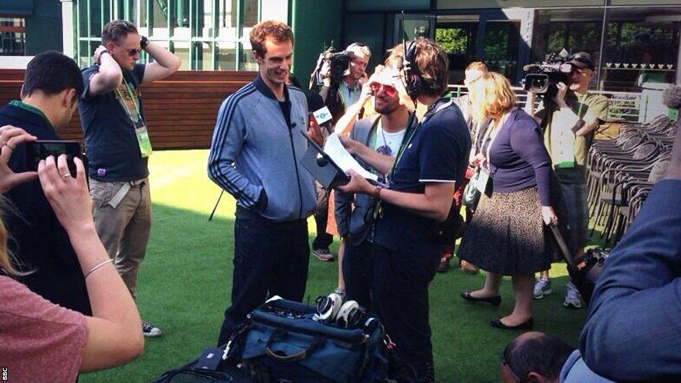 Andy Murray on 5 live Breakfast