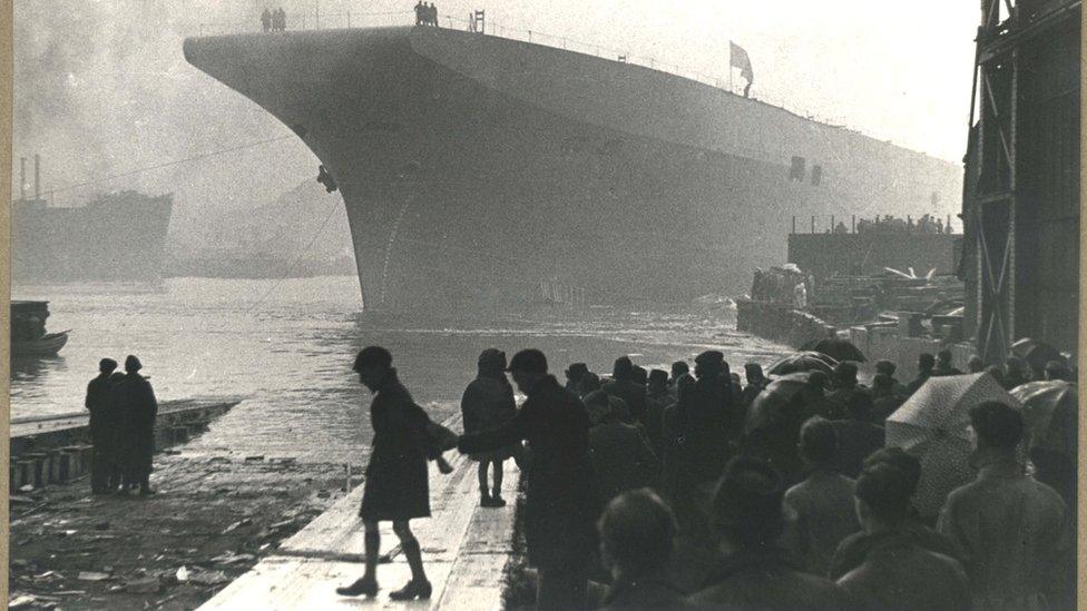 HMS Albion 1947