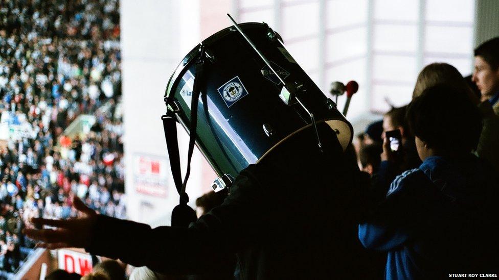 Wigan fan with drum