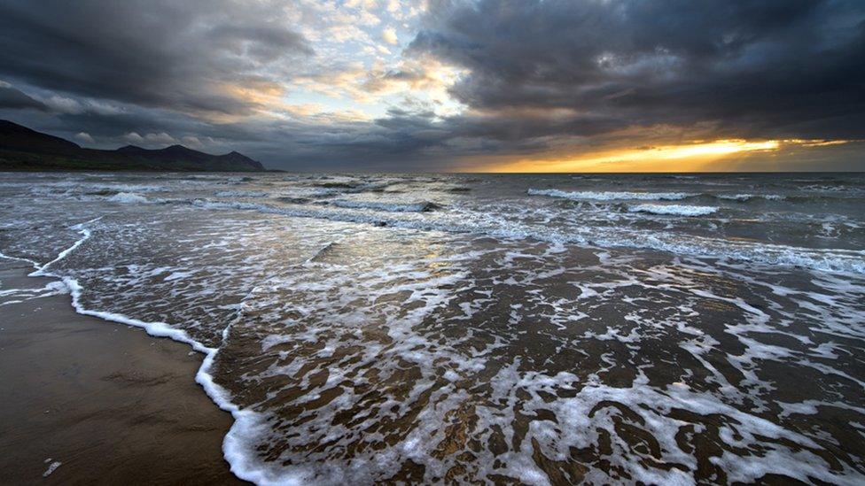 Iwan Williams from Llanrug, Gwynedd sent in this stunning image of Yr Eifl mountain range taken from Aberdesach Beach, Gwynedd