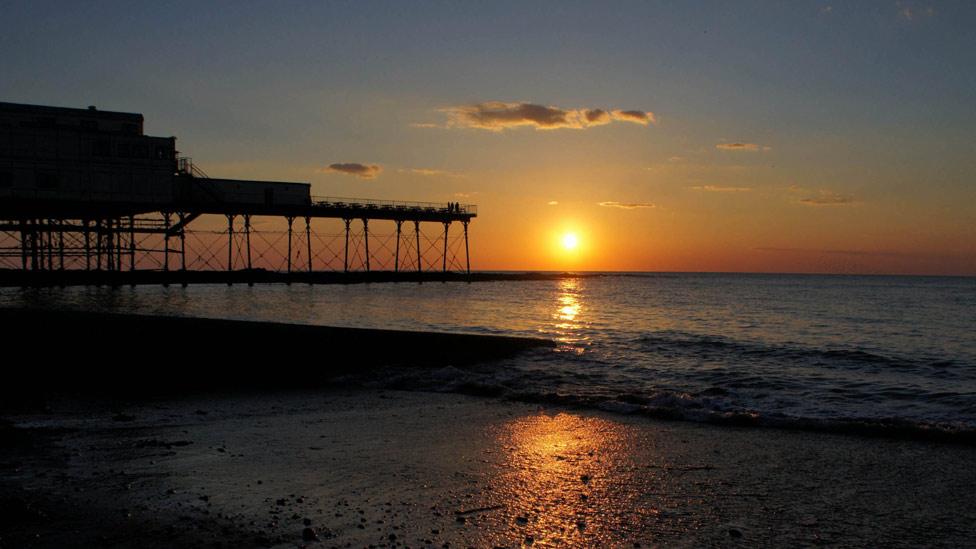 Aberystwyth sunset