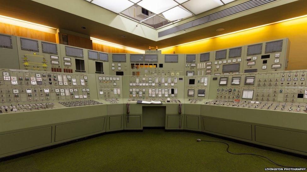 Control centre at Inverkip Power Station