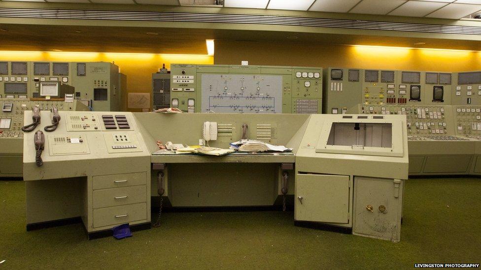 Control centre at Inverkip Power Station