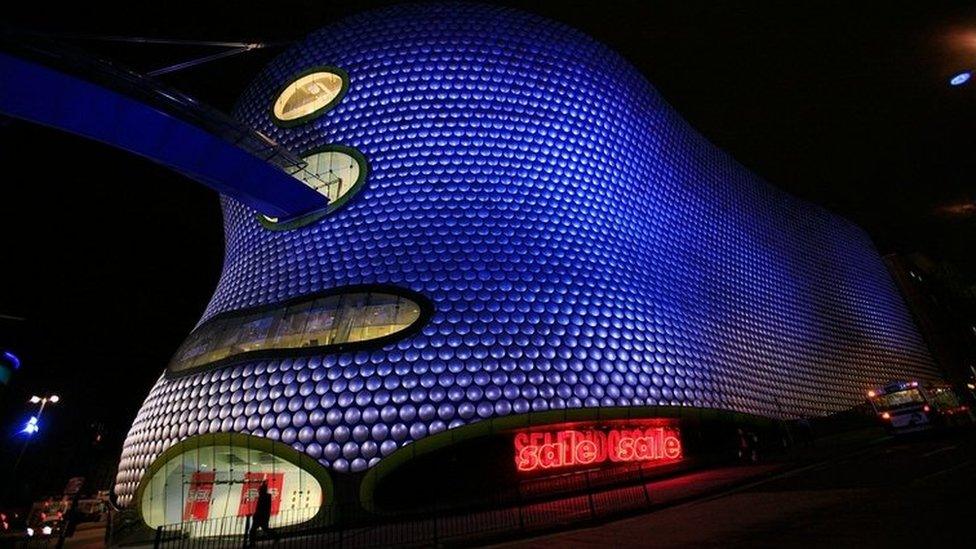 Selfridges and Birmingham Bullring shopping centre