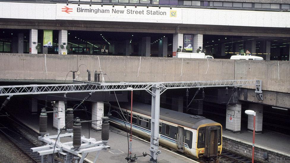 New Street Station in Birmingham