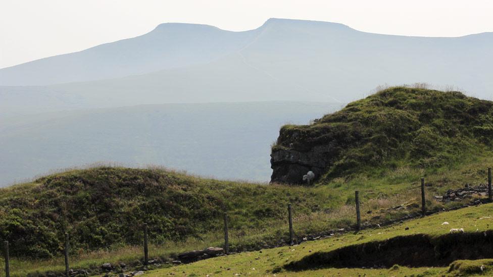 Pen y Fan and Corn Ddu